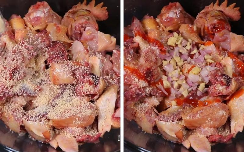 Ướp đủ thời gian giúp thịt gà thấm vị đậm đà hơn