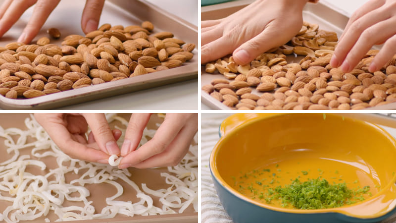 Bước 1: Sơ chế nguyên liệu Bước 1: Sơ chế nguyên liệu