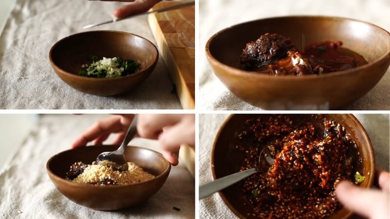 Bước 3: Làm sốt ssamjang