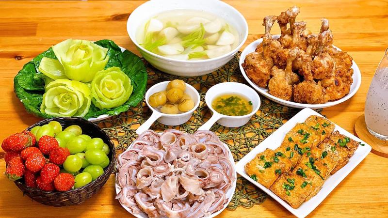 Mâm cơm nhà số 27 Mâm cơm nhà số 27