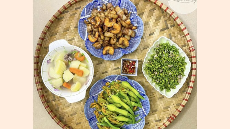 Mâm cơm nhà số 24 Mâm cơm nhà số 24