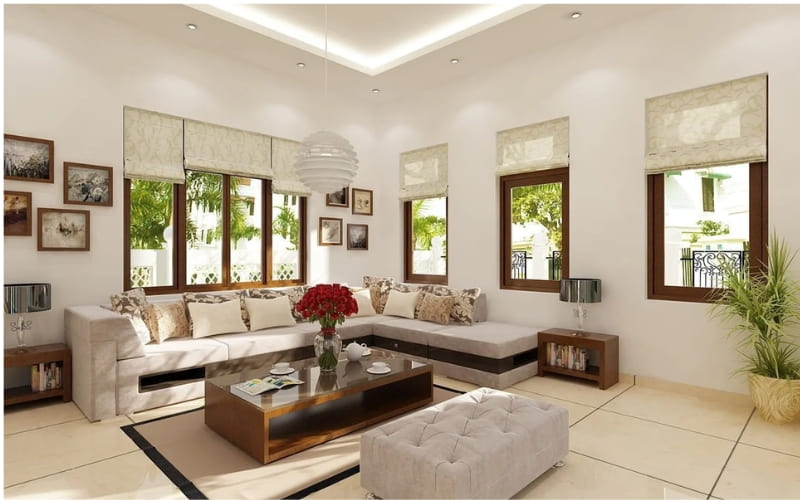 Phòng khách thể hiện phong cách và gu thẩm mỹ gia đình.