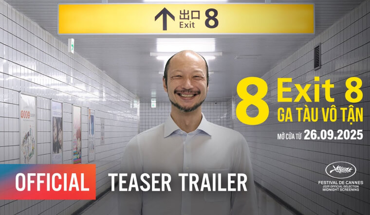 Review phim Exit 8: Ga Tàu Vô Tận - Từ tựa game kinh dị The Exit 8 – 1