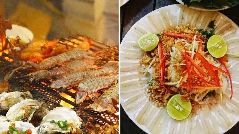 Phố gỏi cá mai trên đường Ngô Sĩ Liên Phố gỏi cá mai trên đường Ngô Sĩ Liên