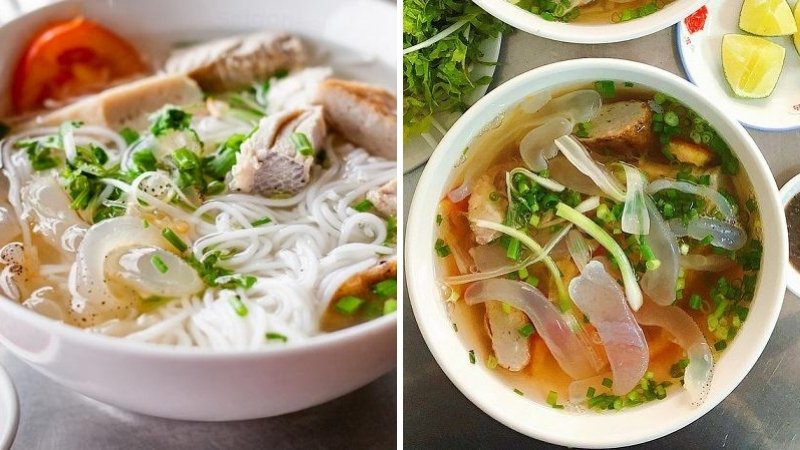 Phố bún sứa trên đường Bà Triệu Phố bún sứa trên đường Bà Triệu