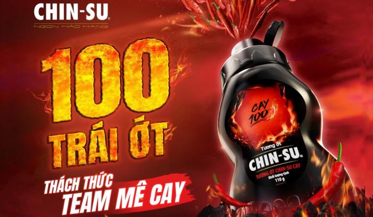 Chinh phục tương ớt Chinsu cay 100: 100 trái ớt cay ngon bùng vị