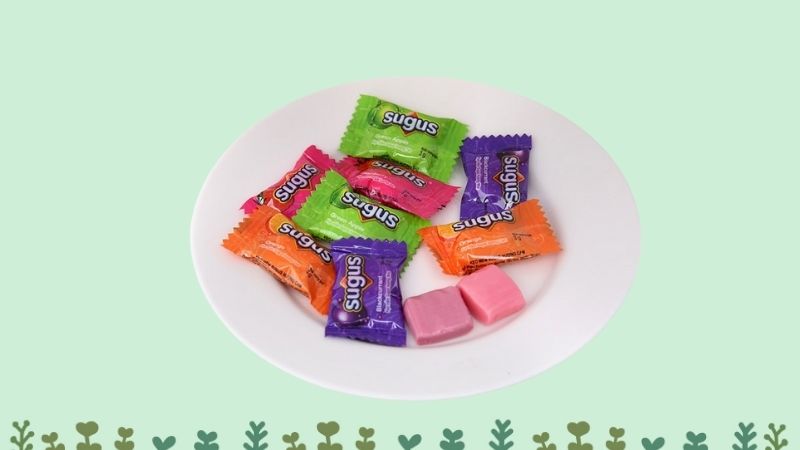 Kẹo mềm Sugus hương trái cây nuốt được