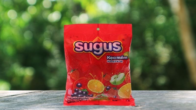 Kẹo mềm hương trái cây Sugus gói 210g giá 46.500 đồng tại Bách hóa XANH