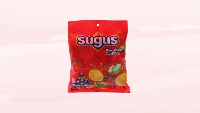 Bạn có thể mua kẹo mềm Sugus tại các siêu thị, cửa hàng tiện lợi