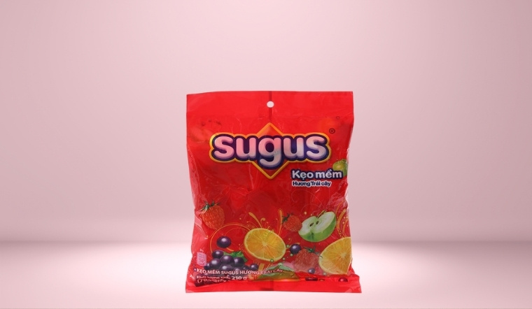 Thử ngay kẹo mềm Sugus hương trái cây được trẻ em yêu thích
