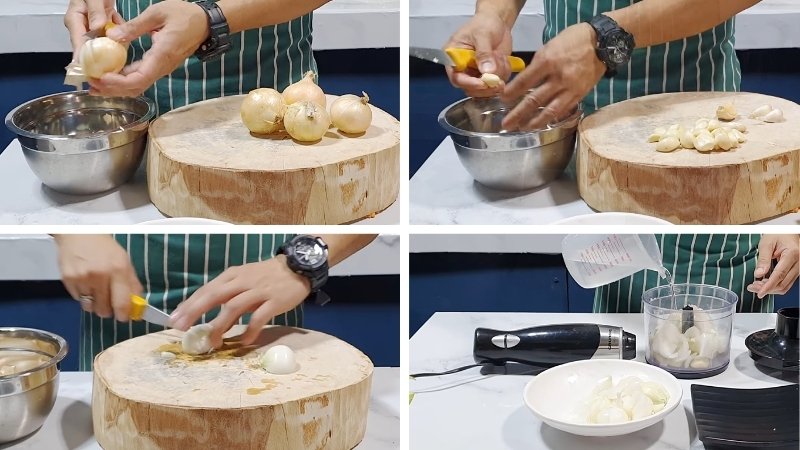 Sơ chế nguyên liệu