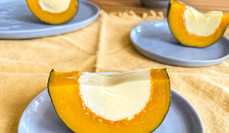 Cách làm món sữa trứng bí đỏ dừa béo ngậy, thơm ngon