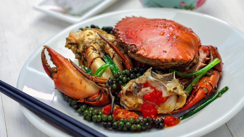 Cua chiên Kdam Chaa