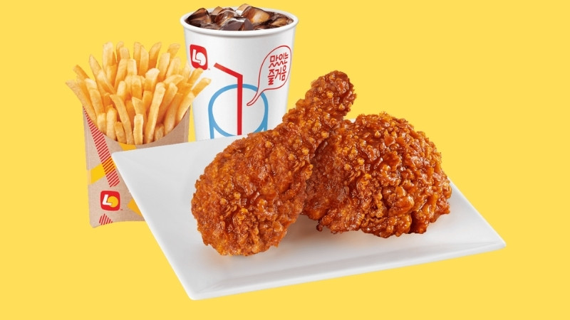 Combo gà tại Lotteria