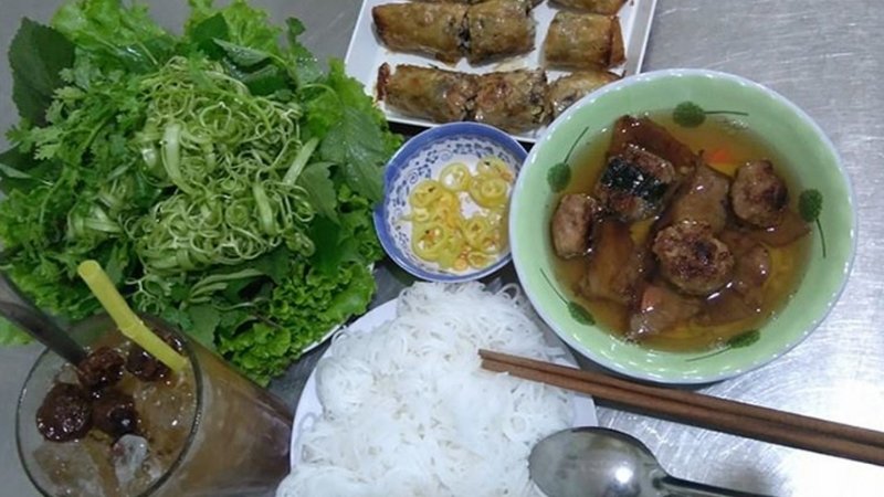 Bún chả chuẩn vị Hà Nội