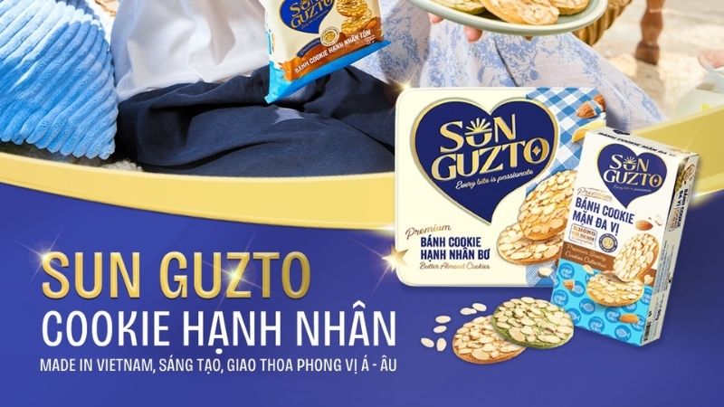 Giá bánh Sun Guzto thường dao động khoảng 49.000 - 54.000 VNĐ/hộp 90g