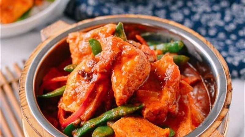 Cà ri đỏ Khmer thơm ngon hấp dẫn