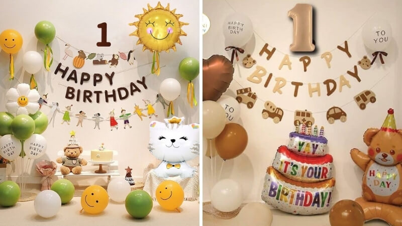 Background sinh nhật 1 tuổi 9