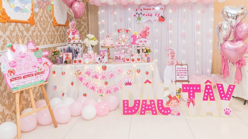 Background sinh nhật cho bé gái 7