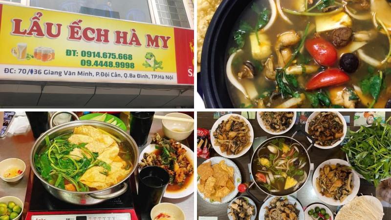 Lẩu ếch Hà My