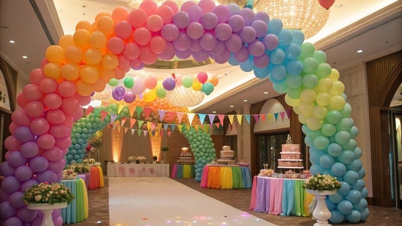 Hãy chọn mẫu trang trí sinh nhật dựa trên chủ nhân bữa tiệc, chủ đề yêu thích