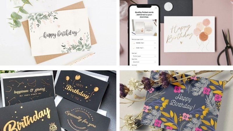 Gợi ý mẫu thiệp chúc mừng sinh nhật