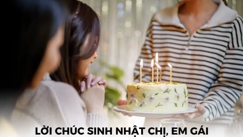 Lời chúc mừng sinh nhật anh, chị, em