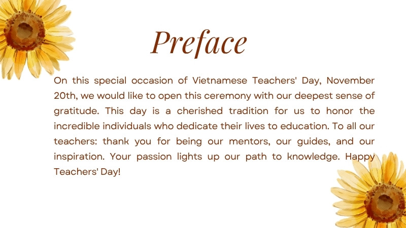 Lời ngỏ bằng tiếng Anh