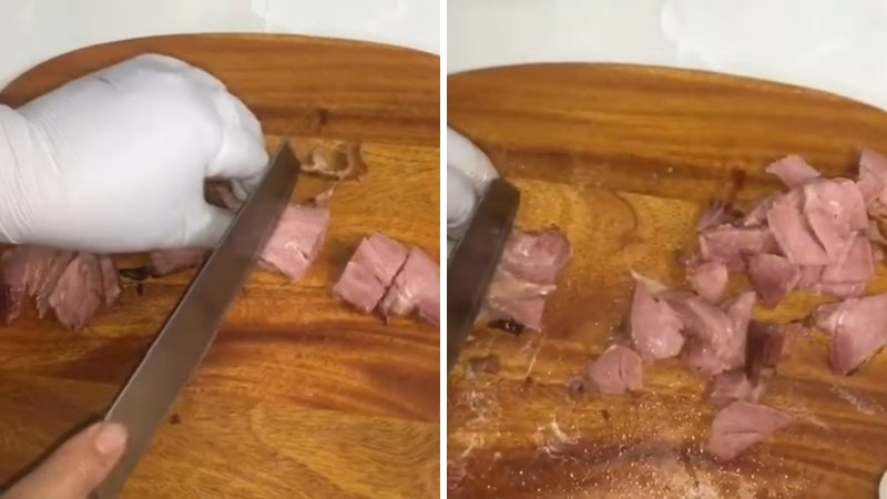 Cắt đùi gà tây