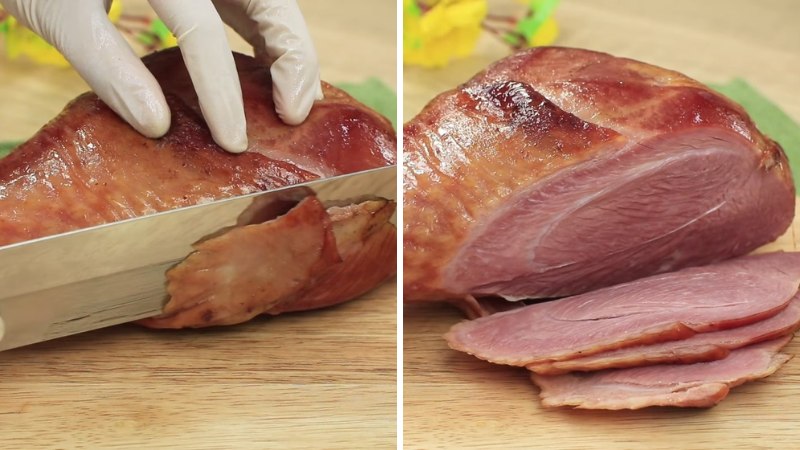 Cắt đùi gà tây