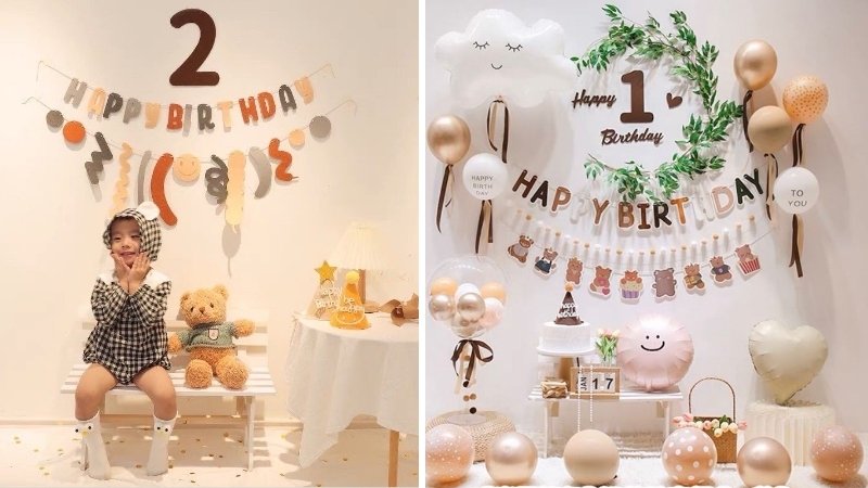 Trang trí theo phong cách tự nhiên / vintage mẫu 3