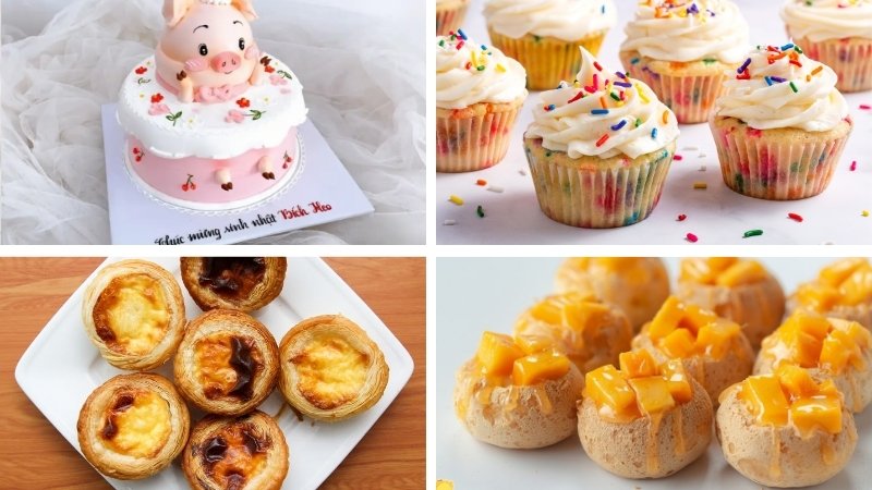 Nhóm bánh cho bữa tiệc