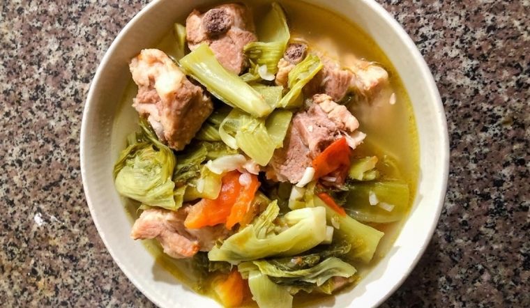 Hướng dẫn nấu canh dưa cải hầm xương ngon ngọt, hấp dẫn