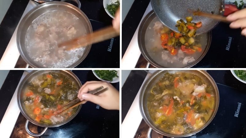 Hầm xương và nấu canh