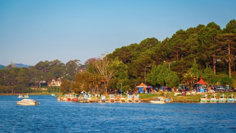 Hồ Xuân Hương là trái tim lãng mạn nằm giữa lòng Đà Lạt mộng mơ