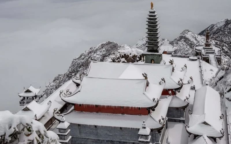 Có chắc chắn sẽ gặp được tuyết vào tháng 12, tháng 1 không?