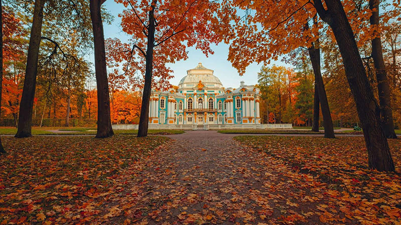 Hình ảnh mua Thu tuyệt đẹp ở Nga