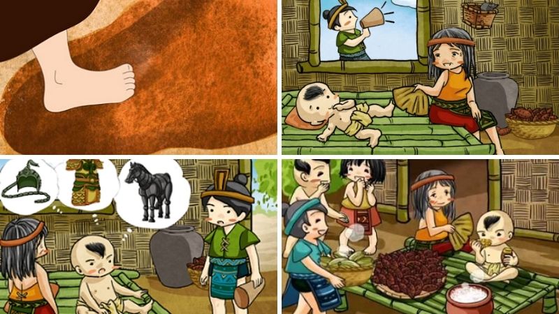 Tóm tắt nội dung truyền thuyết Thánh Gióng 1