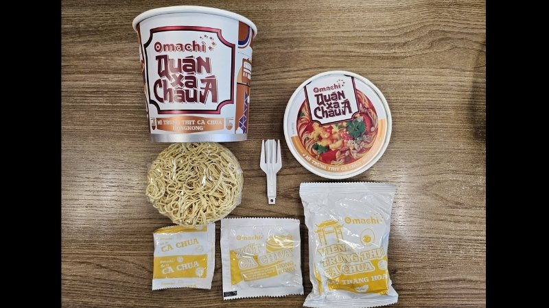 Cách nấu mì Omachi ngon