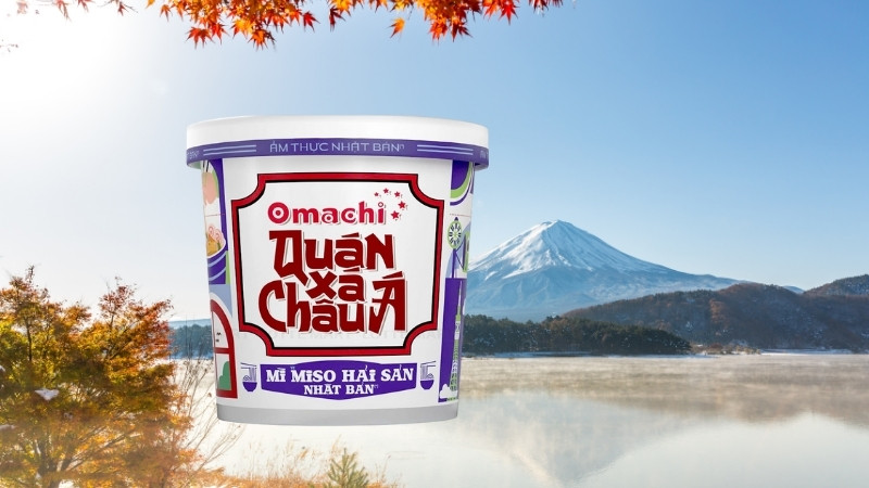 Mì Miso hải sản Nhật Bản Omachi