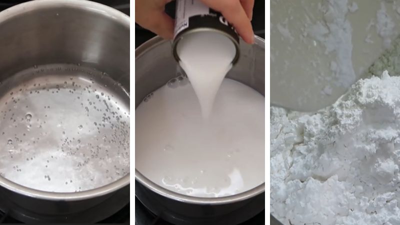 Làm bột bánh