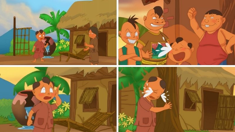 Tóm tắt nội dung câu chuyện "Sự tích Cây Vú Sữa" 1