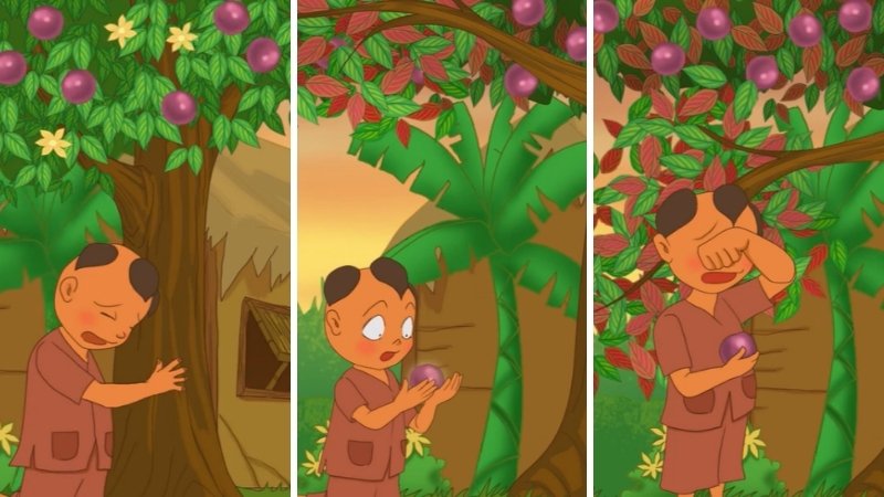 Tóm tắt nội dung câu chuyện "Sự tích Cây Vú Sữa" 2