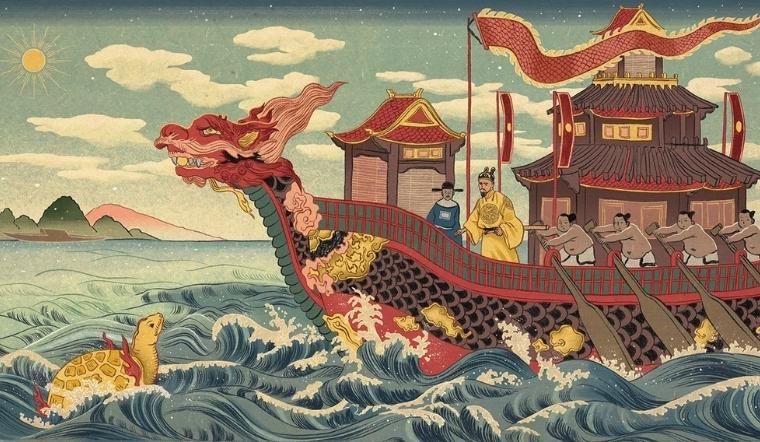 Sự tích Hồ Hoàn Kiếm (Hồ Gươm): Truyền thuyết Vua Lê Lợi trả gươm