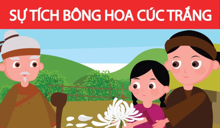 Sự tích Hoa Cúc Trắng: Câu chuyện cảm động về lòng hiếu thảo