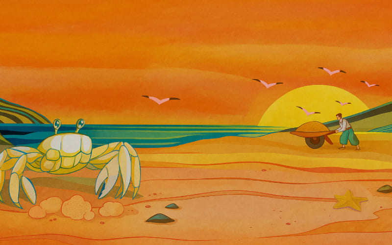 Sự tích con dã tràng Sự tích con dã tràng