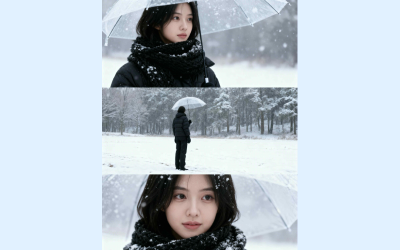 Bước 3: Thêm hiệu ứng tuyết rơi Bước 3: Thêm hiệu ứng tuyết rơi