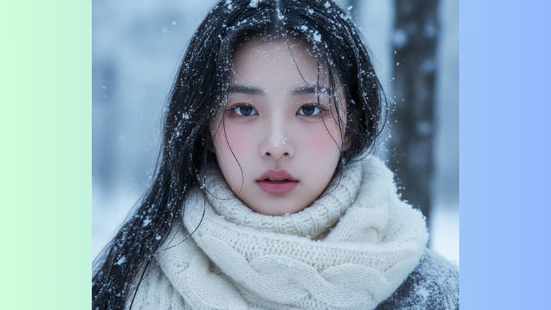 Prompt 3: Góc nhìn từ trên cao – thiên thần tuyết Prompt 3: Góc nhìn từ trên cao – thiên thần tuyết