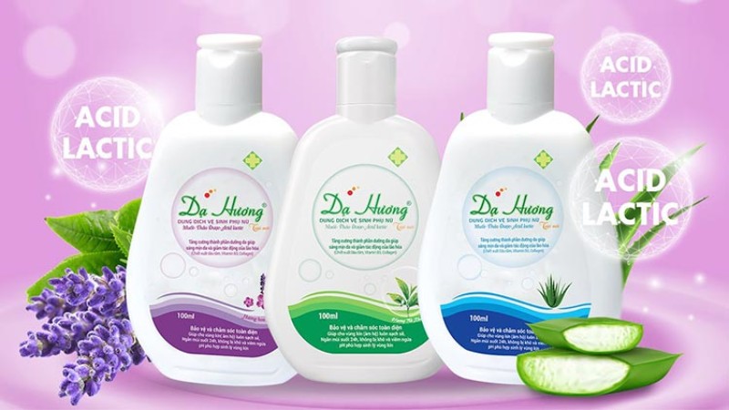 Dung dịch vệ sinh phụ nữ Dạ Hương Tươi mới Dung dịch vệ sinh phụ nữ Dạ Hương Tươi mới