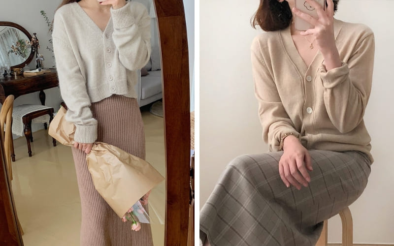 Set đồ giữ ấm hiệu quả, tạo vẻ nhẹ nhàng, thanh lịch.